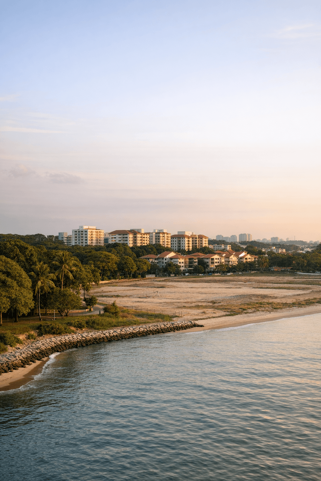 A $2.13 Billion Bet Is Building a New Waterfront Town on Singapore's East Coast