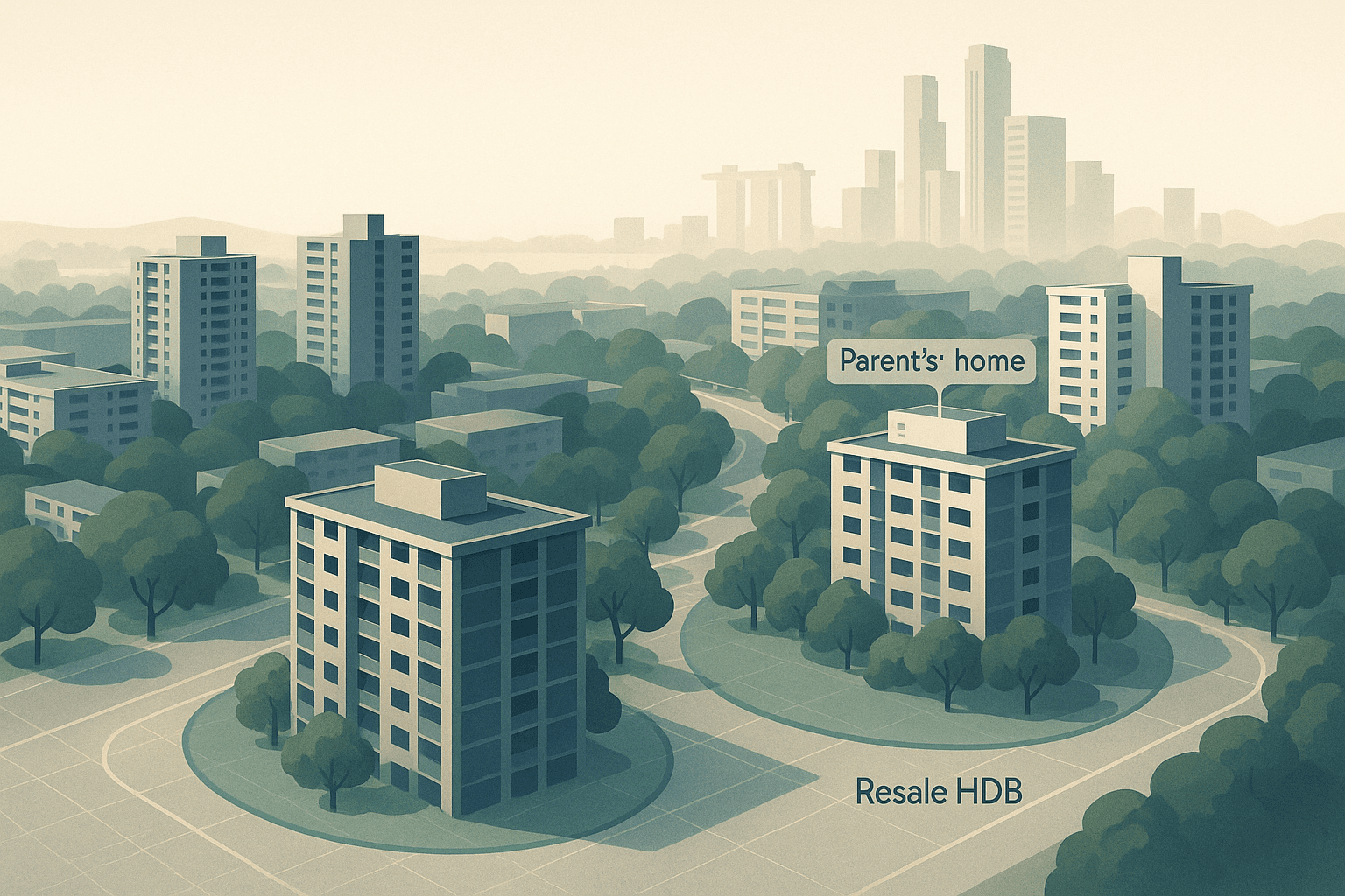 How to Check If a Resale Flat Is Within 4km of Parents for PHG