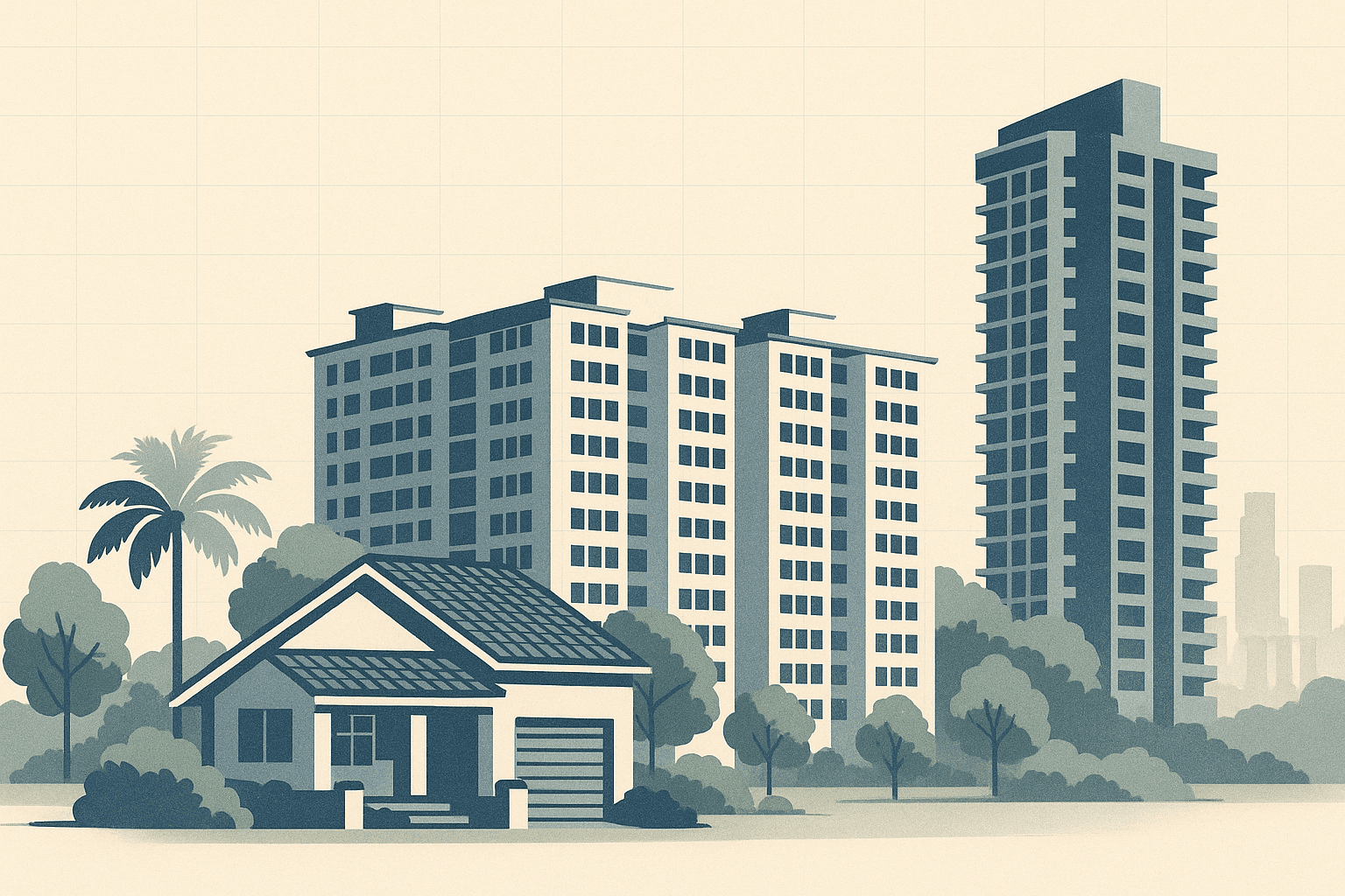 Property Tax for HDB Flats vs Condos vs Landed Homes in Singapore